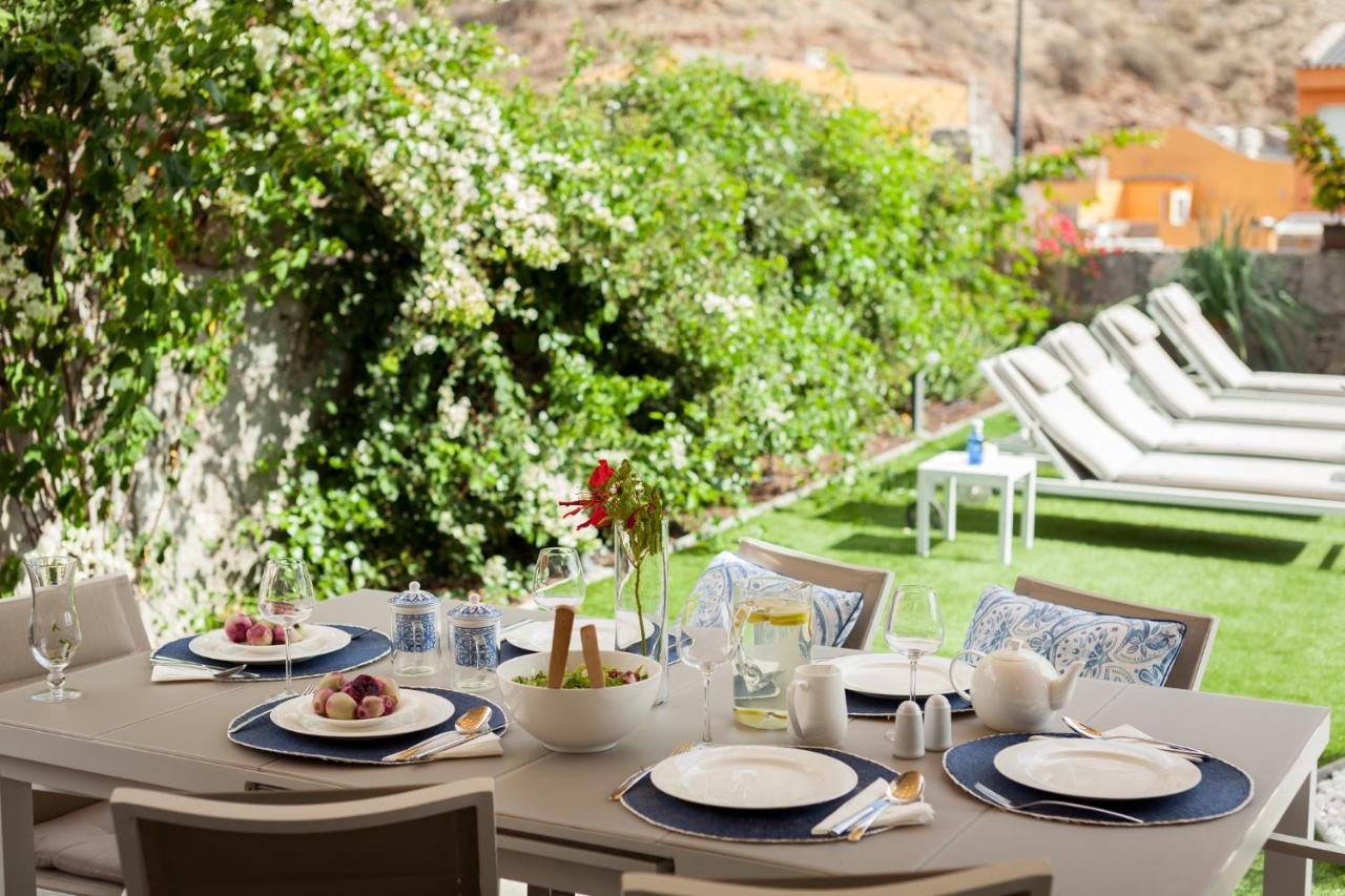 Elle Ocean Villa Gran Canaria Heated Pool Wifi Amadores Eksteriør billede