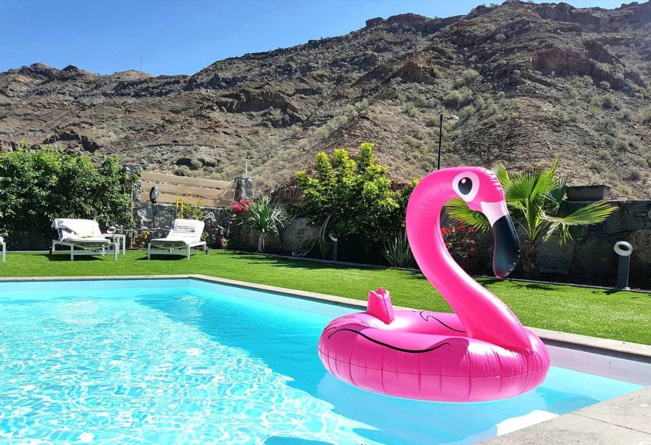 Elle Ocean Villa Gran Canaria Heated Pool Wifi Amadores Eksteriør billede